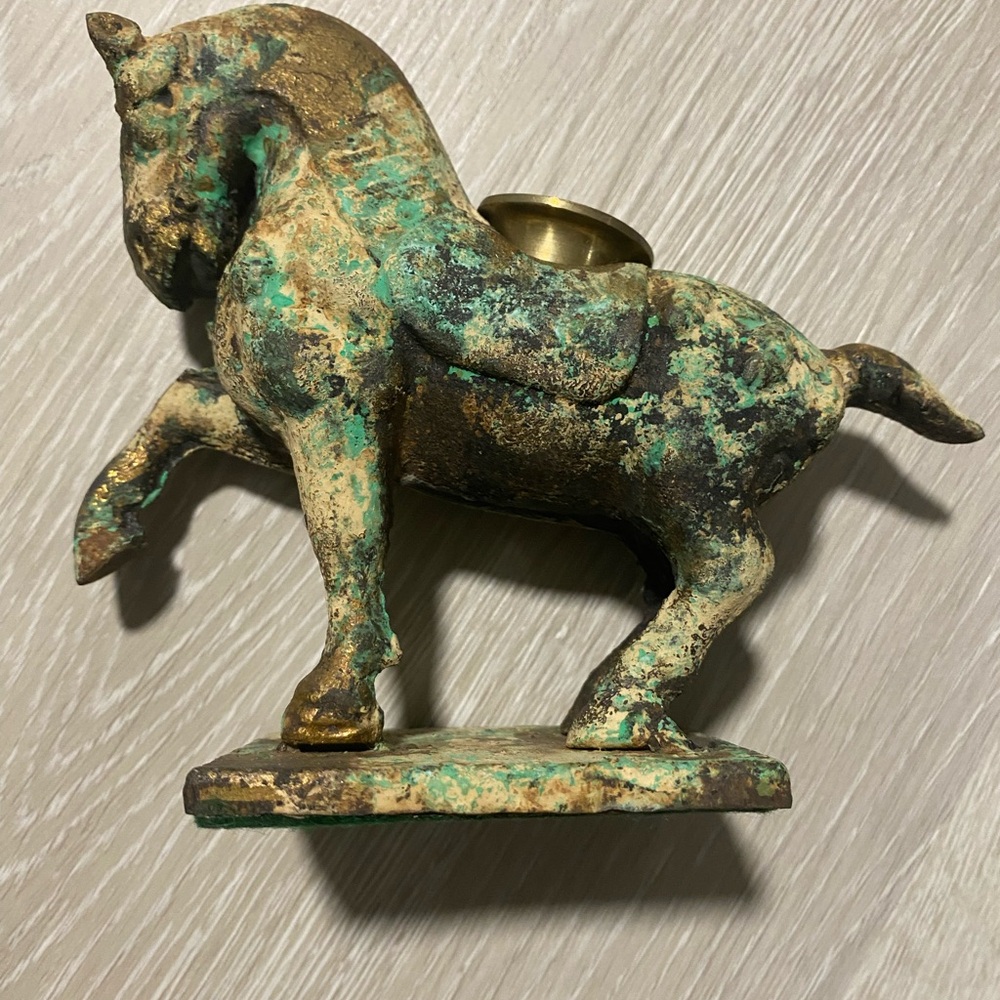 Vintage Horse Cast Iron
